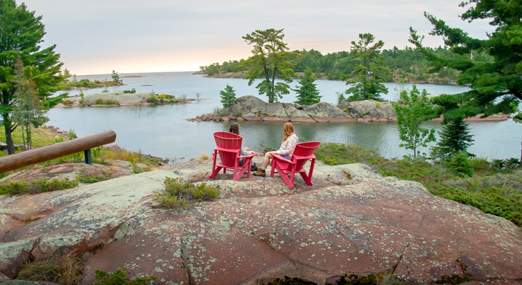 Kanada Ontario Killarney Provincial Park Foto Destination Ontario
